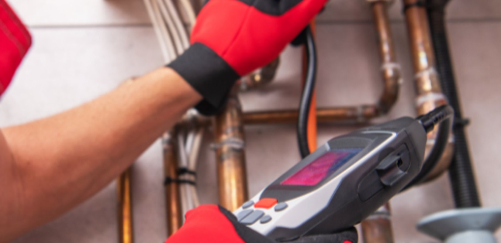 Squad V Plumbing residential plumbing service in an Edmonton home