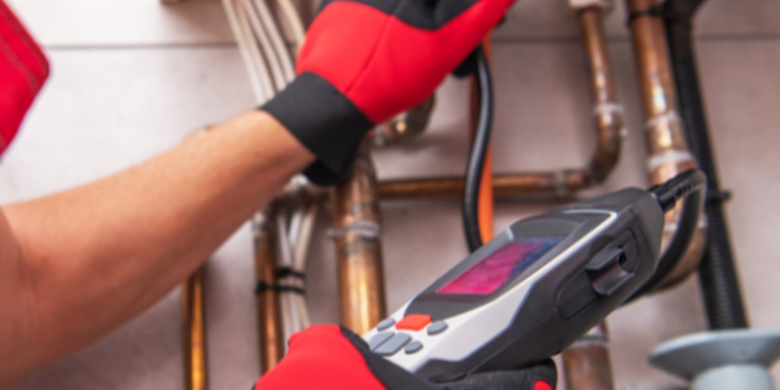 Squad V Plumbing residential plumbing service in an Edmonton home